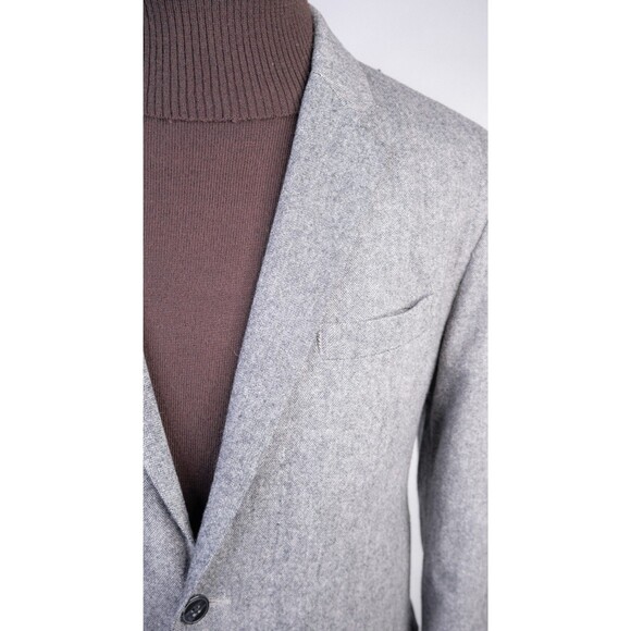 KENNETH COLE Mens Blazer Sport Coat Casual Jacket Size XL (44R) Gray Wool Blend - Picture 4 of 13